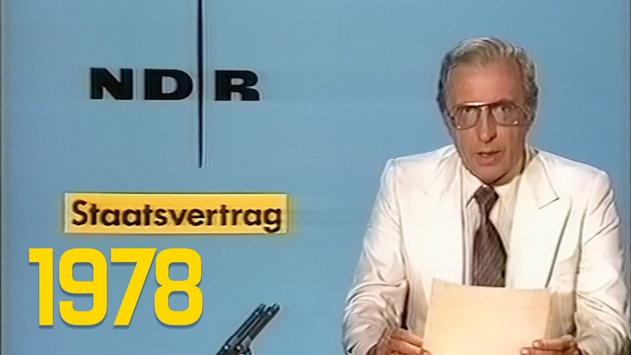 ARD Tagesschau 20:00 Uhr mit Karl-Heinz K&ouml;pcke (24.08.1978)