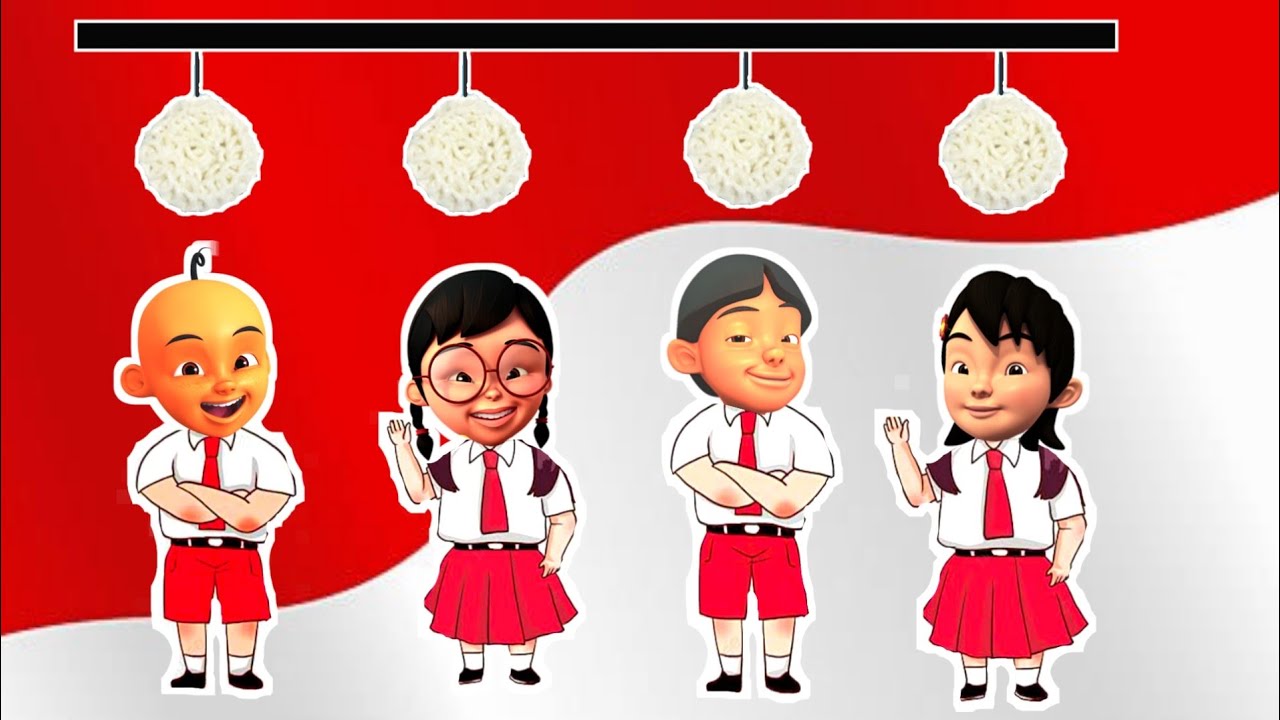 Upin Ipin dan Kawan-kawan | Upin Ipin Lomba Makan Kerupuk | 17 Agustus