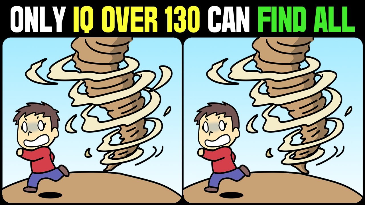 Spot The Difference : Only Genius Find Differences [ Find The Difference #148 ]