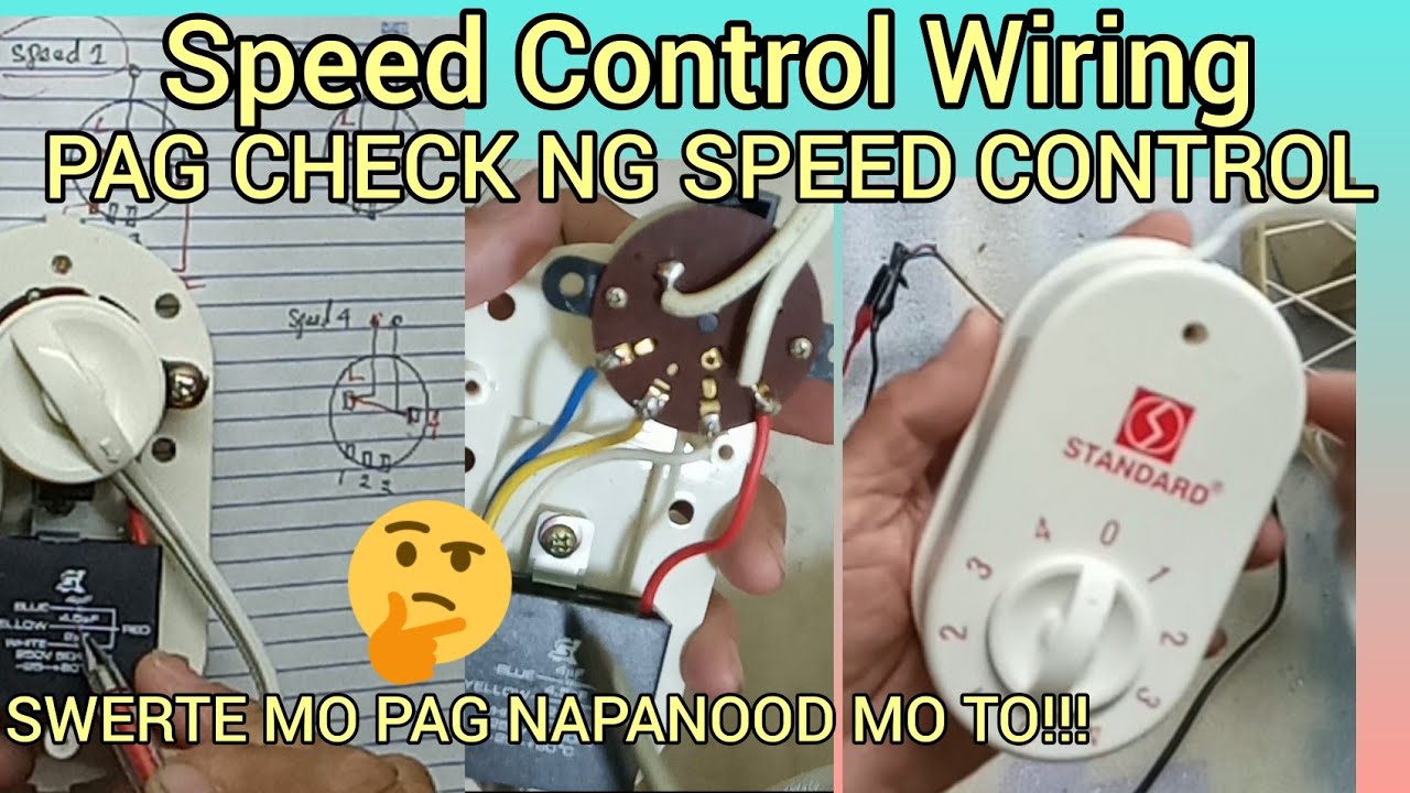 PAANO MALAMAN ANG WIRING NG SPEED CONTROL NG CEILING FAN / PAG CHECK NG SPEED CONTROL ORBITFAN