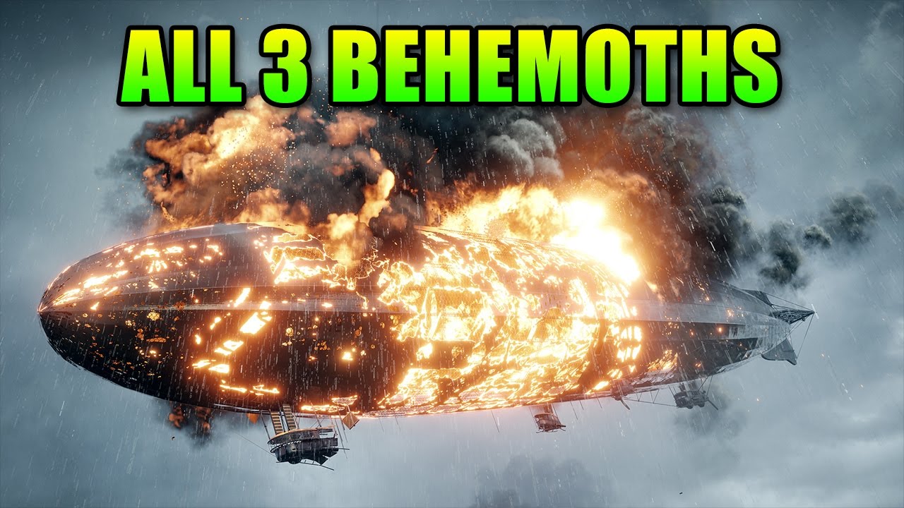 Behemoth Guide - How To Wreck Everyone! | Battlefield 1 Dreadnought Airship & Train