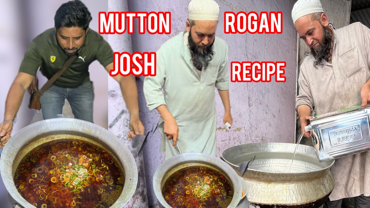 ये सही तरीक़ा है मटन रोगन जोश बनाने का गुड्डू भई की इस रेसिपी को सीखने के लिए दुबई तक से आते है फ़ोन