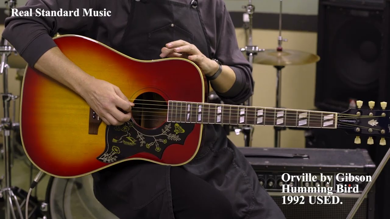 Orville by Gibson Humming Bird 1992 USED