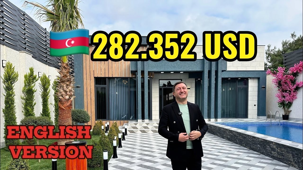#RUFATAYNUR -VERY TASTEFUL 5 BEDROOM MODERN HOUSE 480.000 AZN