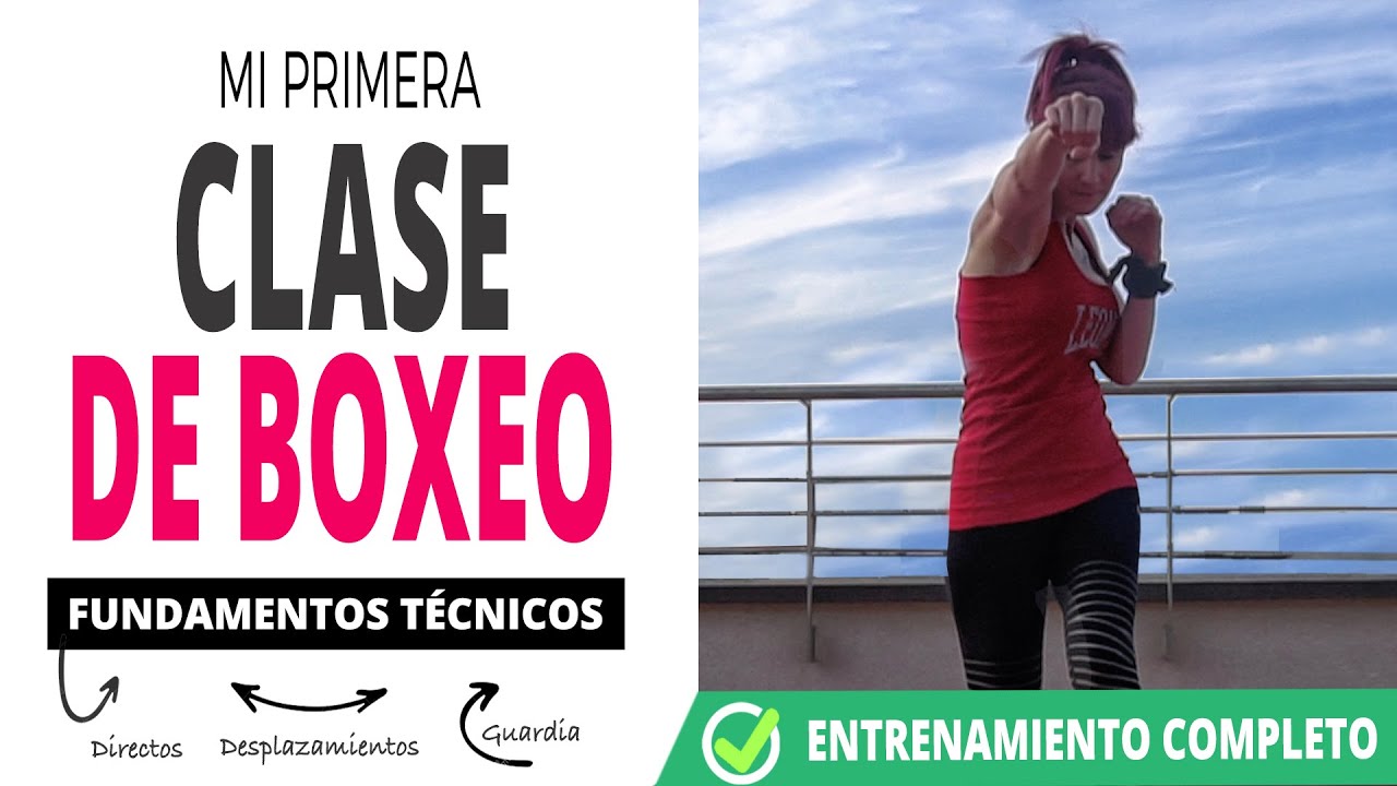 BOXEO para PRINCIPIANTES #1: Fundamentos técnicos (guardia y directos) ✅ 30' Rutina Completa