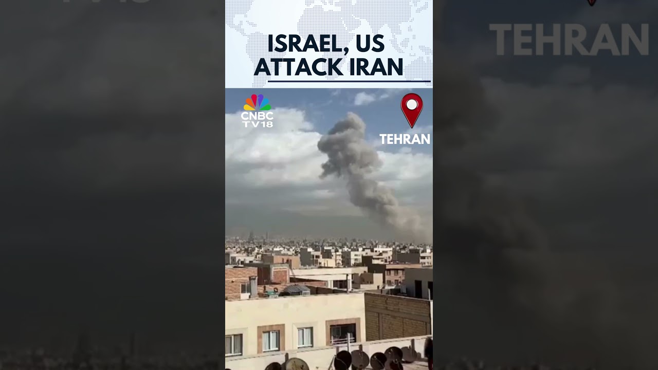 Iran-Israel War | Smoke Rises Over Iran After Israeli Missile Attack | Tehran Ground Updates | N18G