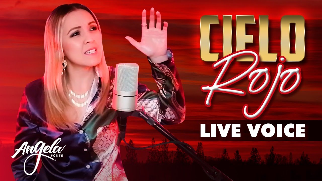 CIELO ROJO - Angela Fonte | Live Voice con Mariachi