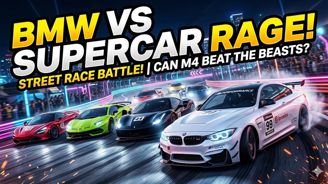 BMW vs Multi Supercars 😱🏁 | Drag Racing Challenge Supercars ☠️👑 Who Win The Race |