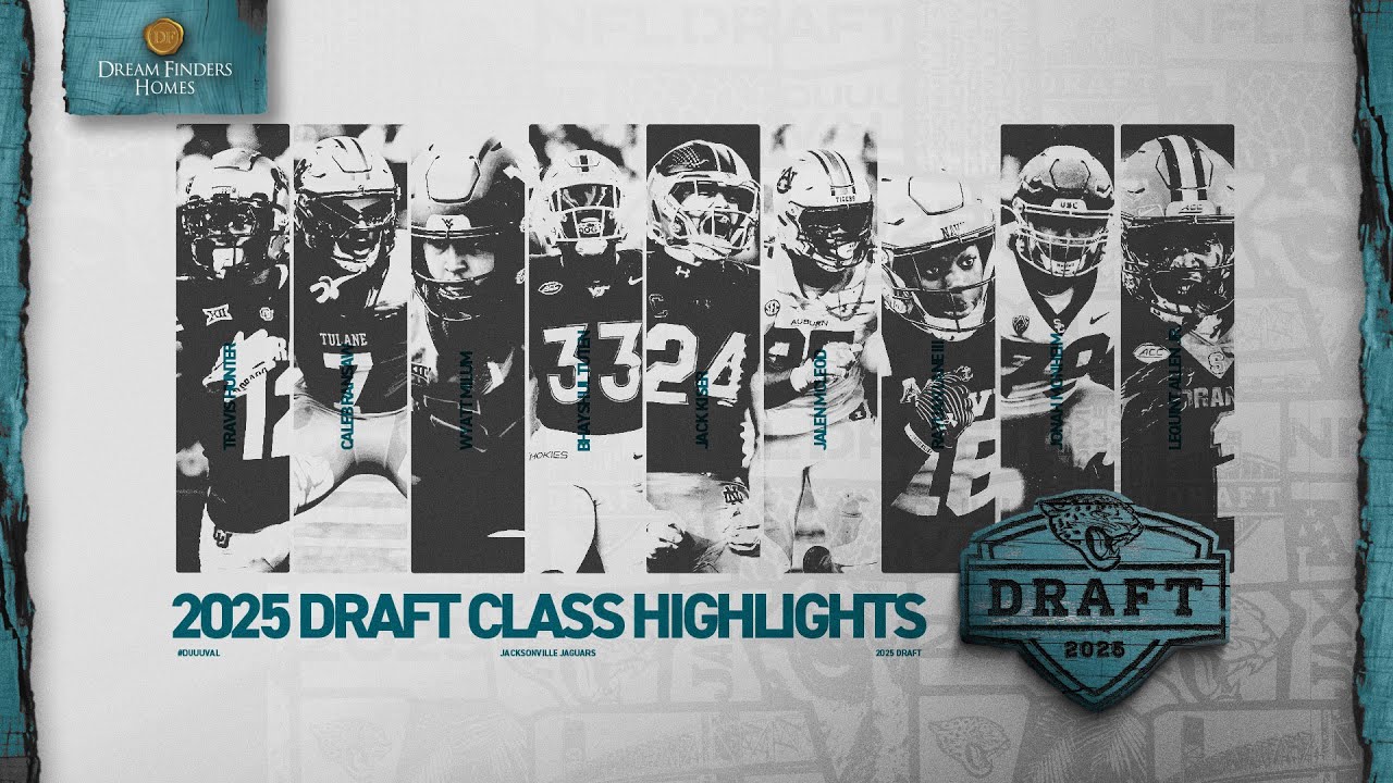 Jaguars' Full 2025 Draft Class Highlights | Jacksonville Jaguars