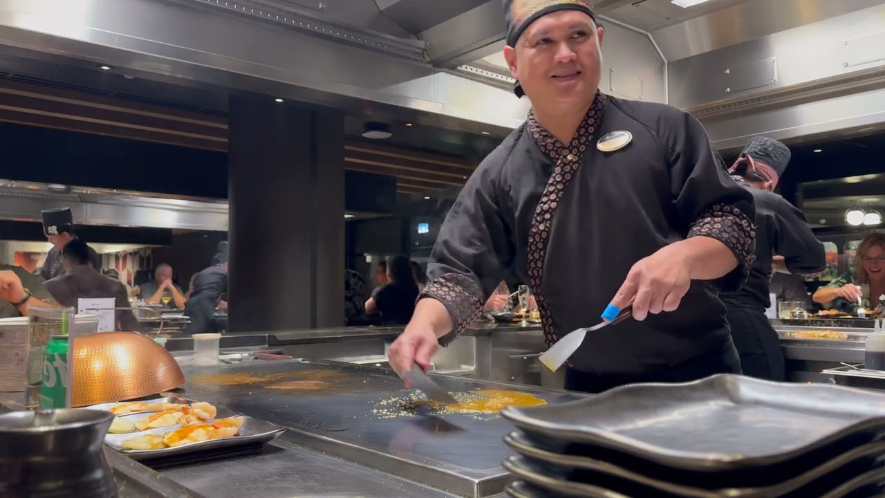Teppanyaki cruise ship MSC Seascape 2023