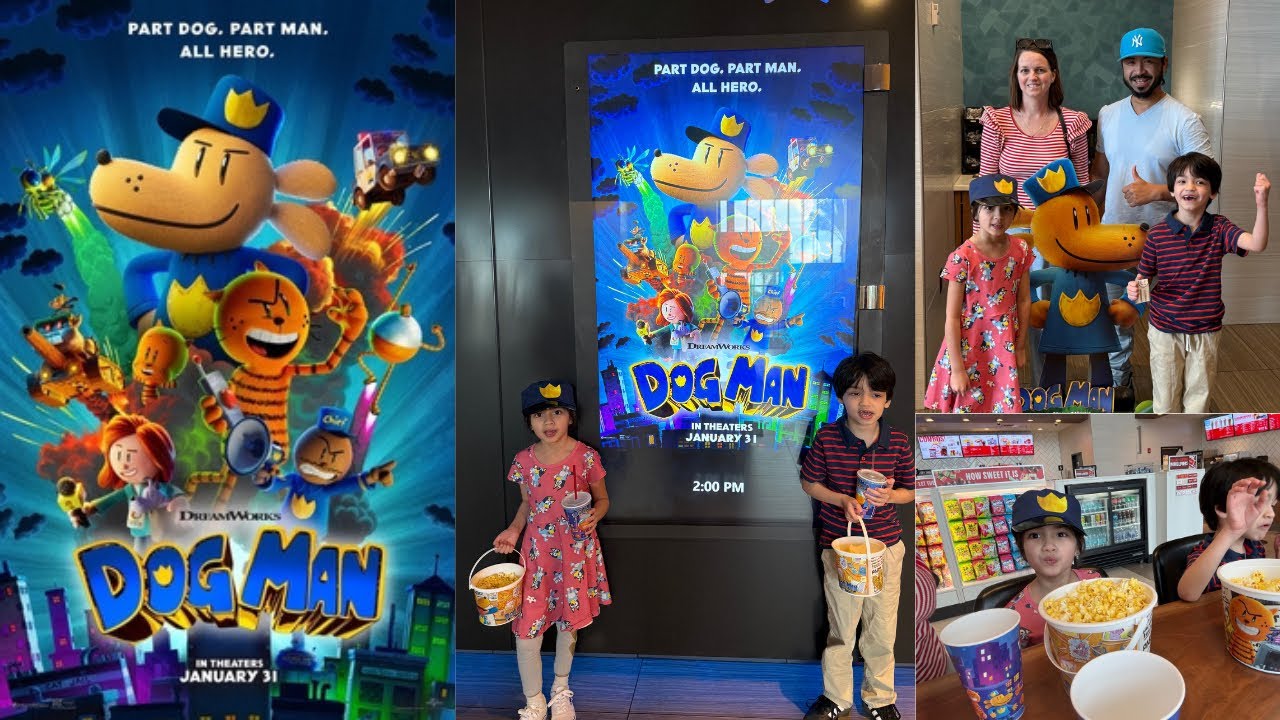 DOG MAN Movie Premiere at Cinemark