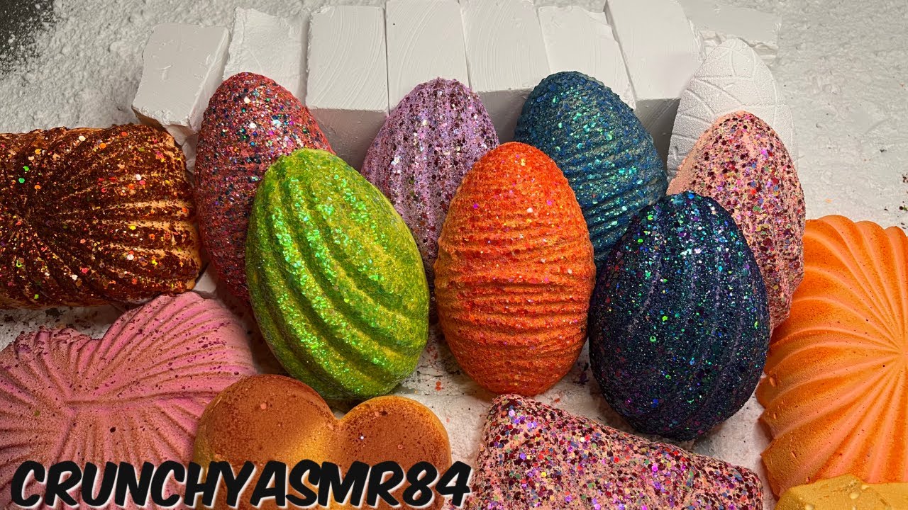 Variety Crush | Dragon Eggs, Fresh Chalk & more | Oddly Satisfying | ASMR | Sleep Aid