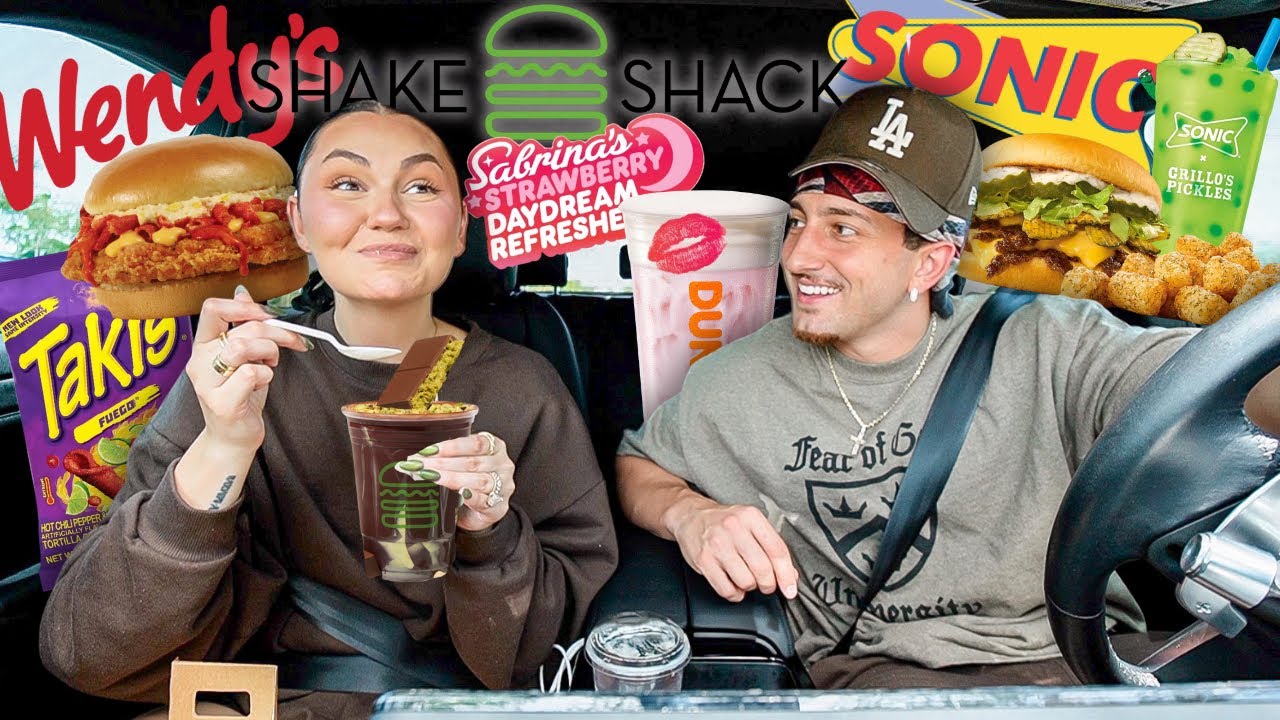 TRYING NEW MENU ITEMS AT FAST FOOD RESTAURANTS!! *SUMMER EDITION*