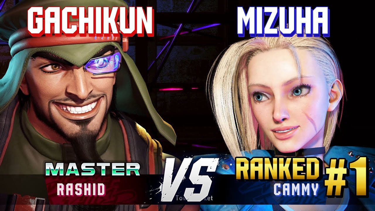 SF6 ▰ GACHIKUN (Rashid) vs MIZUHA (#1 Ranked Cammy) ▰ High Level Gameplay