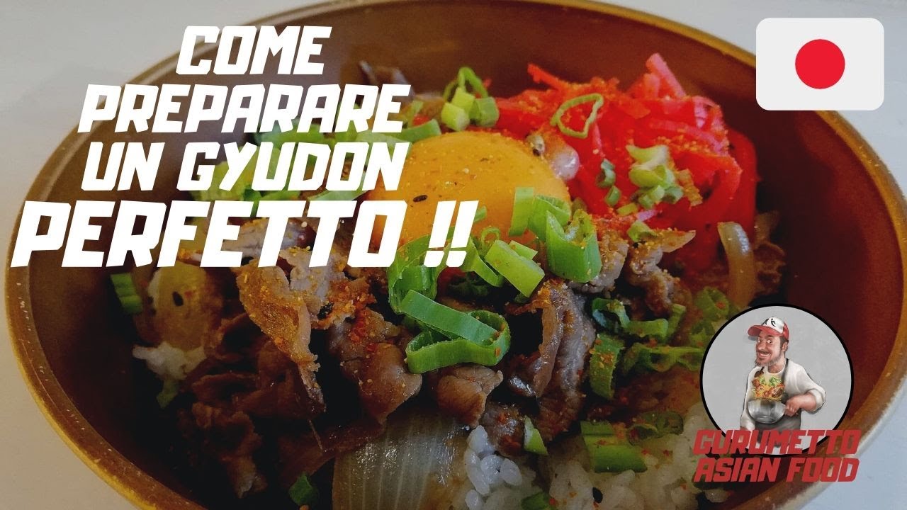 Ricetta GYUDON - Come preparare un gyudon PERFETTO!