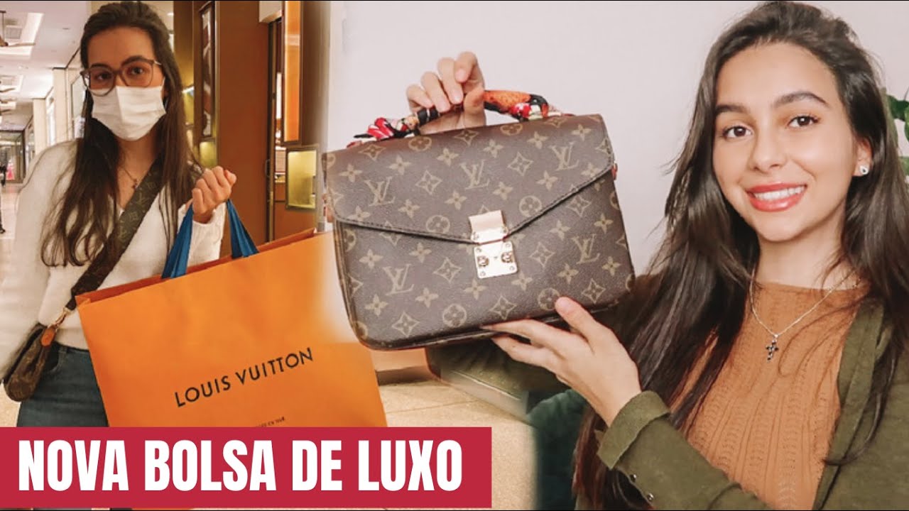 Vlog: Comprando + Unboxing! Pochette Métis da Louis Vuitton | Stephanie Garcia