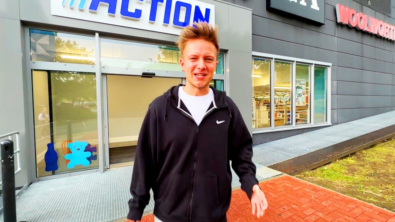 1 Tag NUR mit ACTION Produkten überleben 🍕 @Ash5ive 🍔 @Echtso 🍟 @marieland  🌭   @TipTapTubeUncut