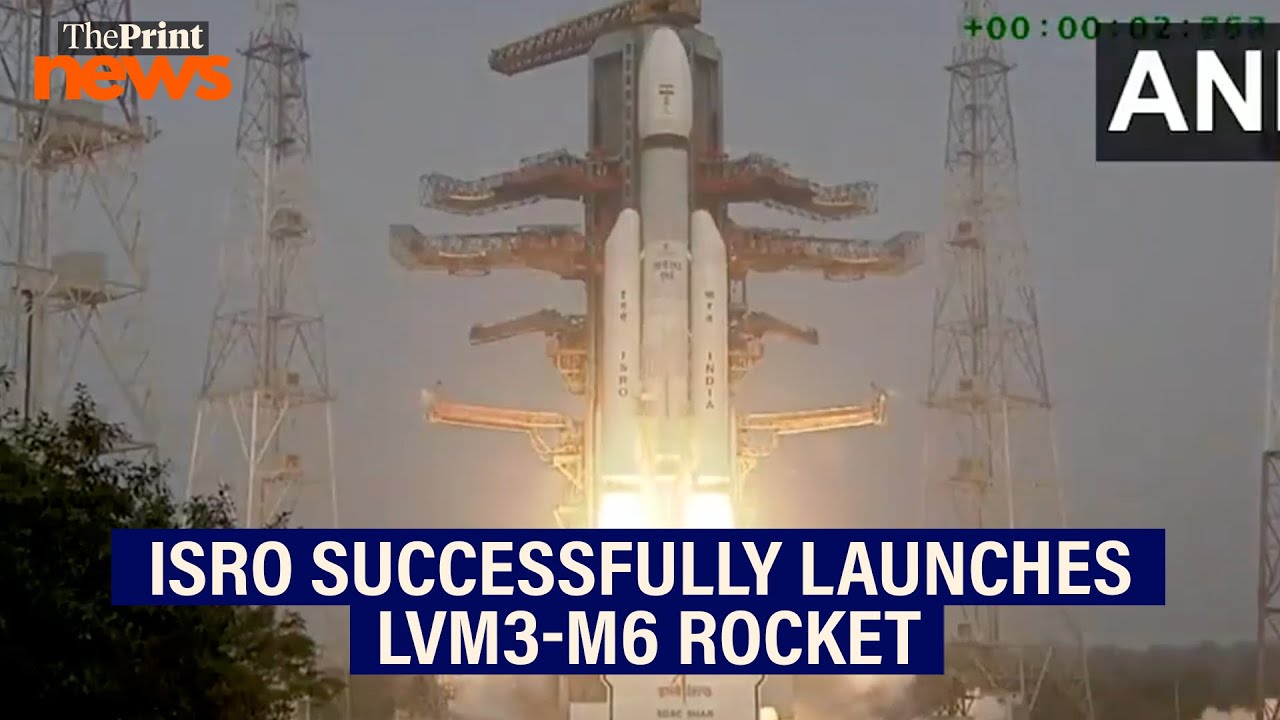 ISRO&rsquo;s Launch Vehicle Mark 3 successfully places BlueBird Block-2 satellite in low earth orbit