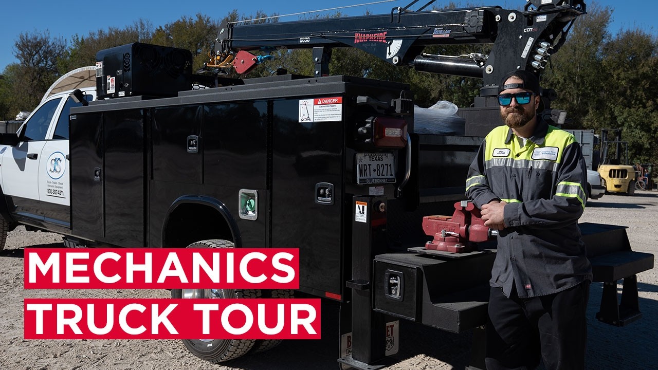 Inside a Heavy Equipment Field Tech&rsquo;s Mechanics Truck | 2024 Ram 5500 with Knapheide KMT1