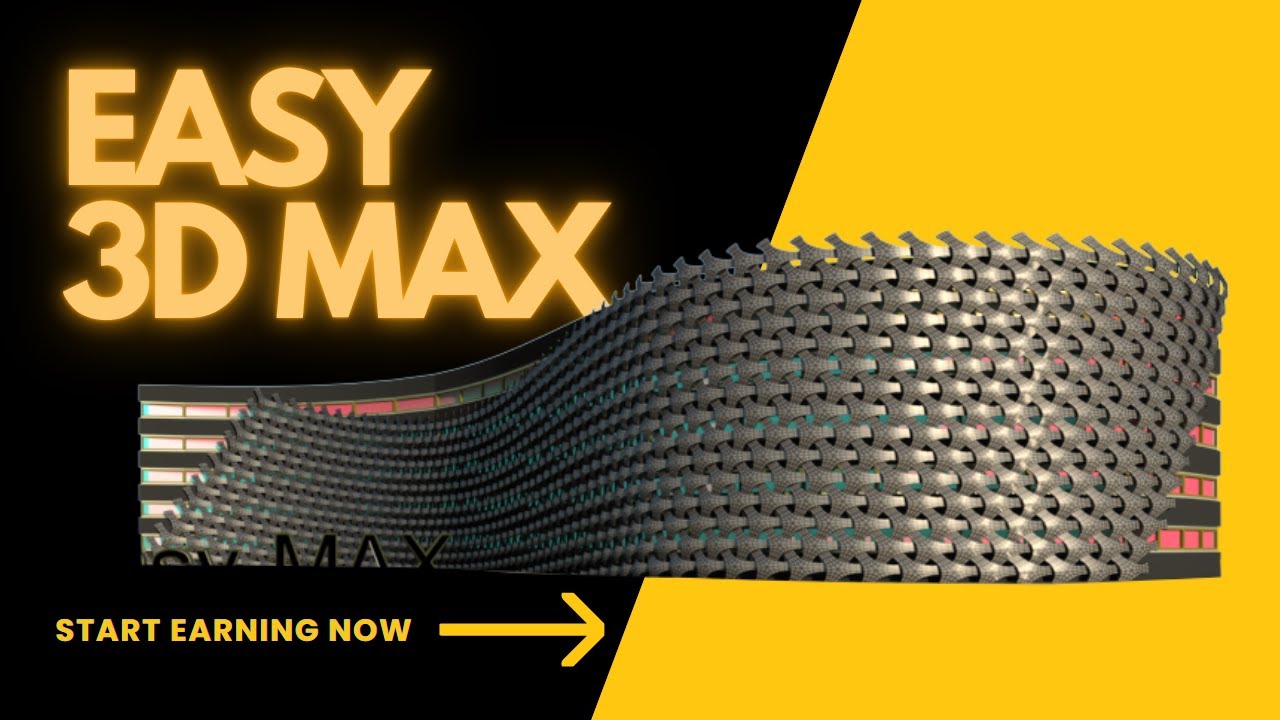 Create parametric mesh surface in 3d max