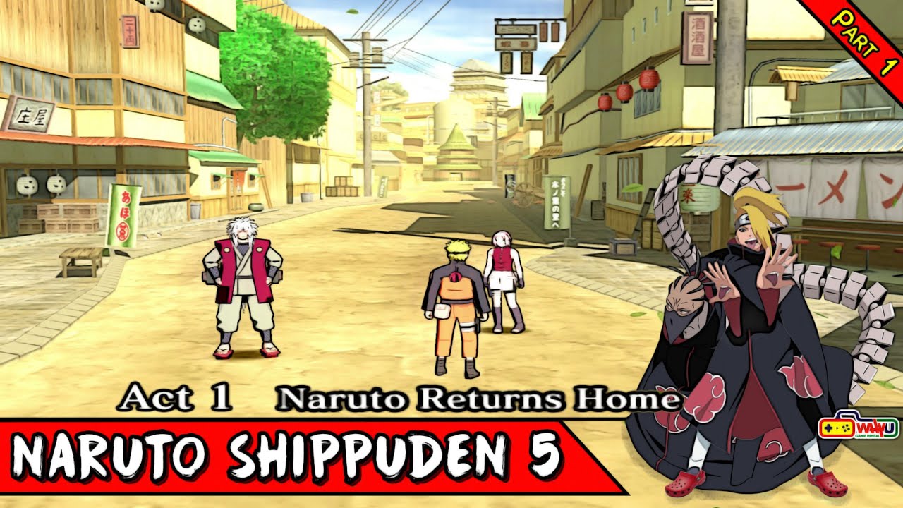 Namatin GAARA STORY !! Naruto Ultimate Ninja 5 PS2 - ACT 1