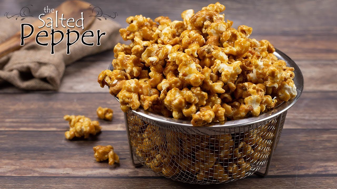Caramel Popcorn in the Ninja Foodi