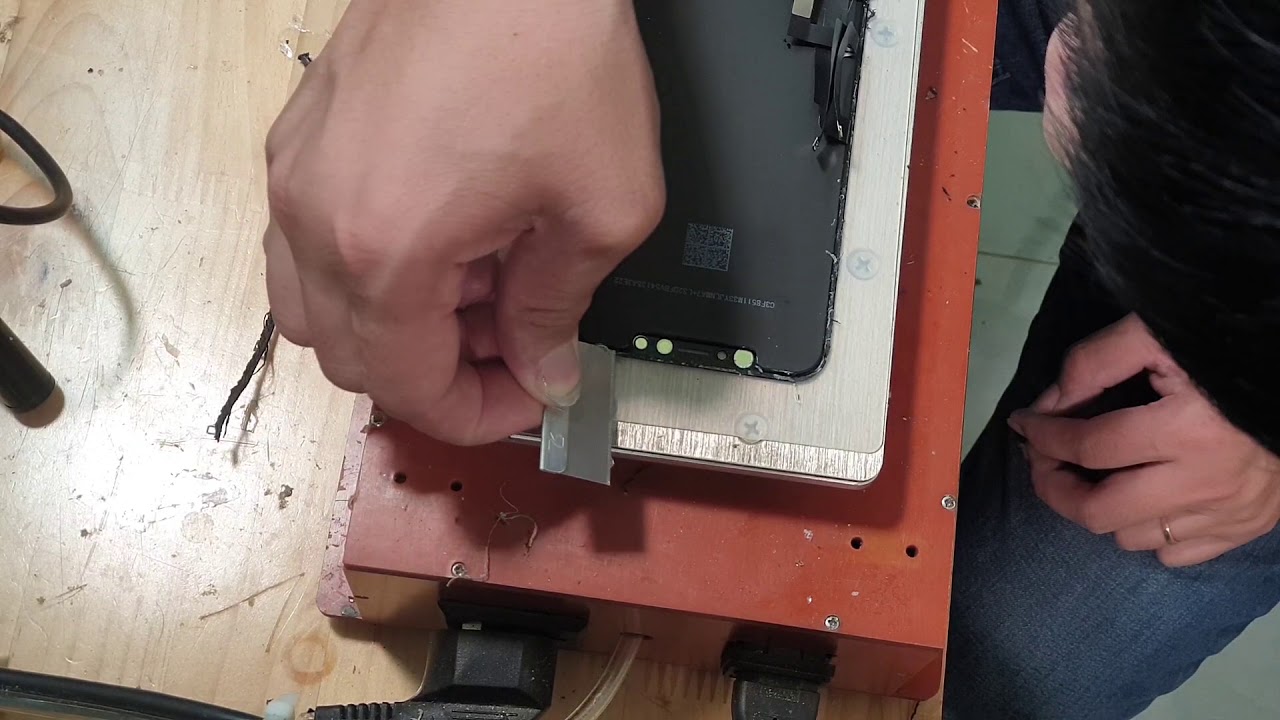 hướng dẫn thay mặt kính iphone xr (  instructions for iphone xr glasses )