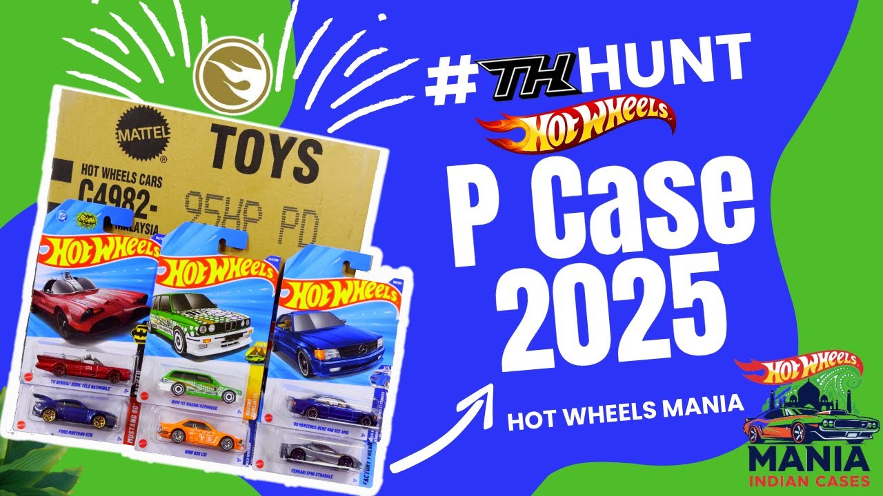 HOT WHEELS P CASE! We Found the SUPER Treasure Hunt!