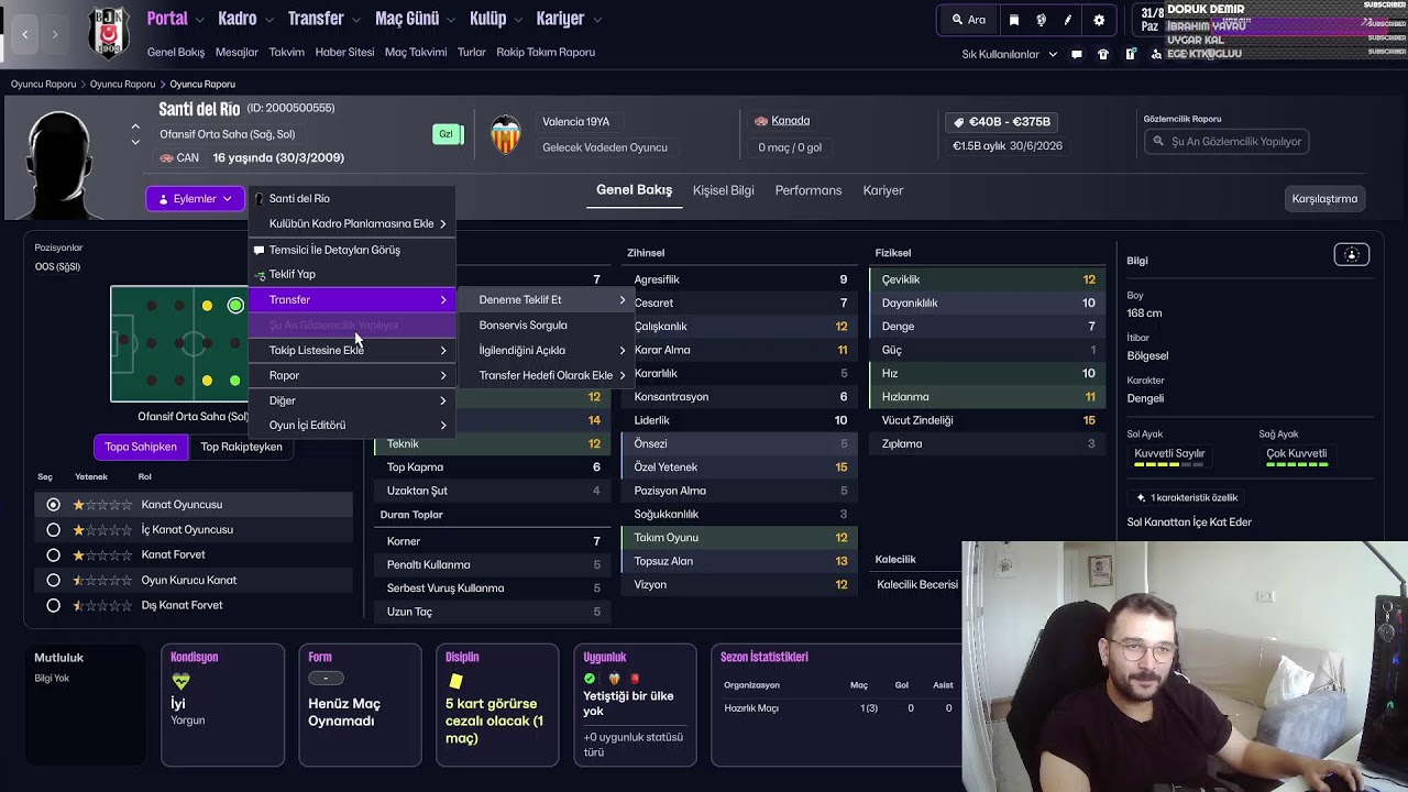 FM 26 - SCOUT TAYFA CHAT EŞLİĞİNDE GÜNCEL KADROLARLA BEŞİKTAŞ KARİYERİ! #fm26