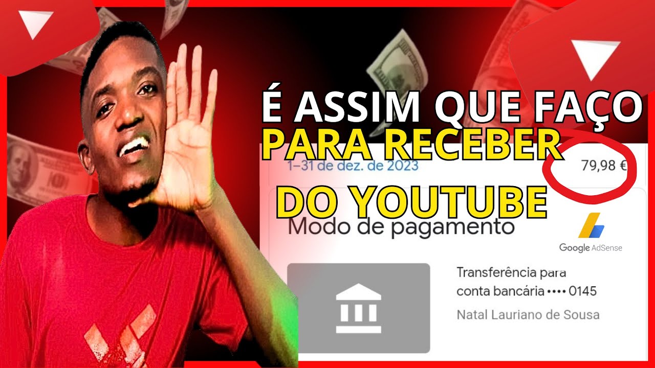 Como faço para RECEBER PAGAMENTOS DO YOUTUBE EM ANGOLA ( Google Adsense)!