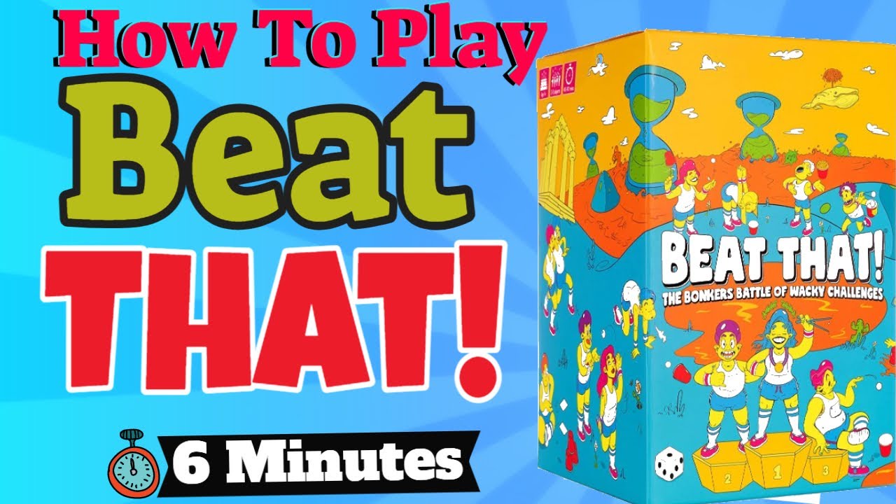 Как играть в Beat That!: безумная битва безумных испытаний