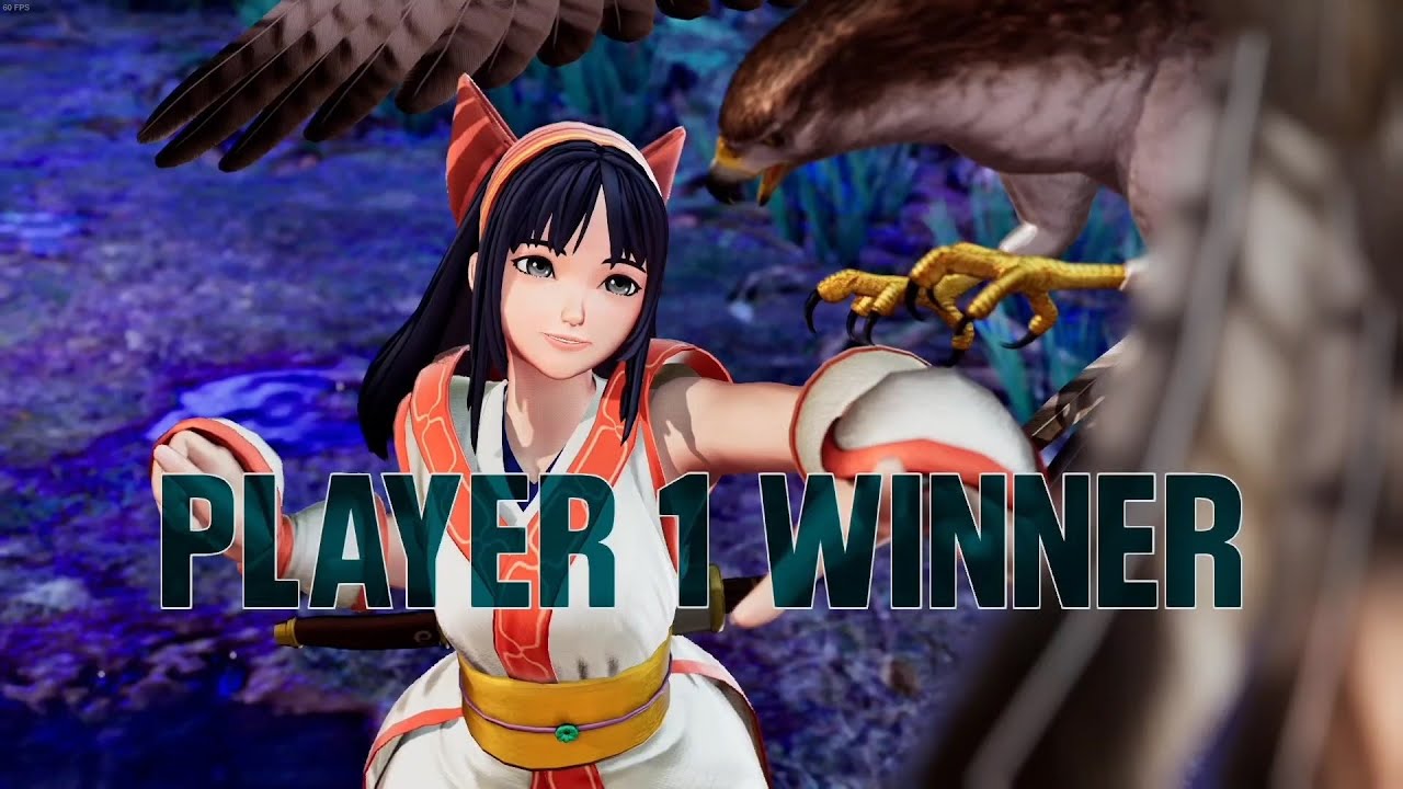 KOF XV - Boss Challenge Mode With 1 Character - Nakoruru