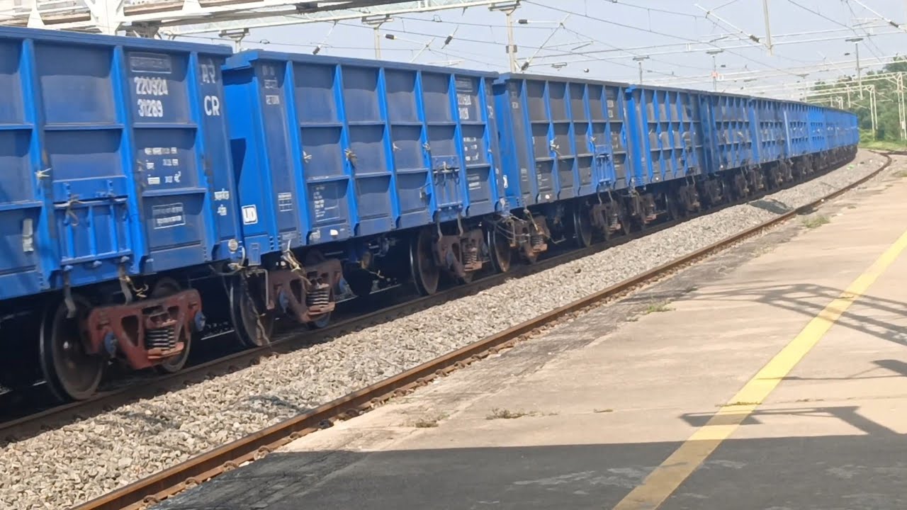 Freight trains BTPN oil train BCNA wagons ,JSW steels coil ,Boxn wagons, WAG9 High power engine