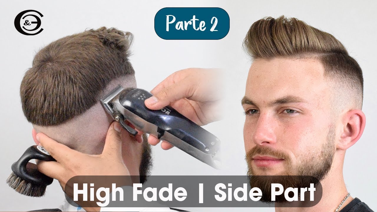 Como hacer un desvanecido alto, High Fade | Quitar peso con tijera de Esculpir - Parte 2