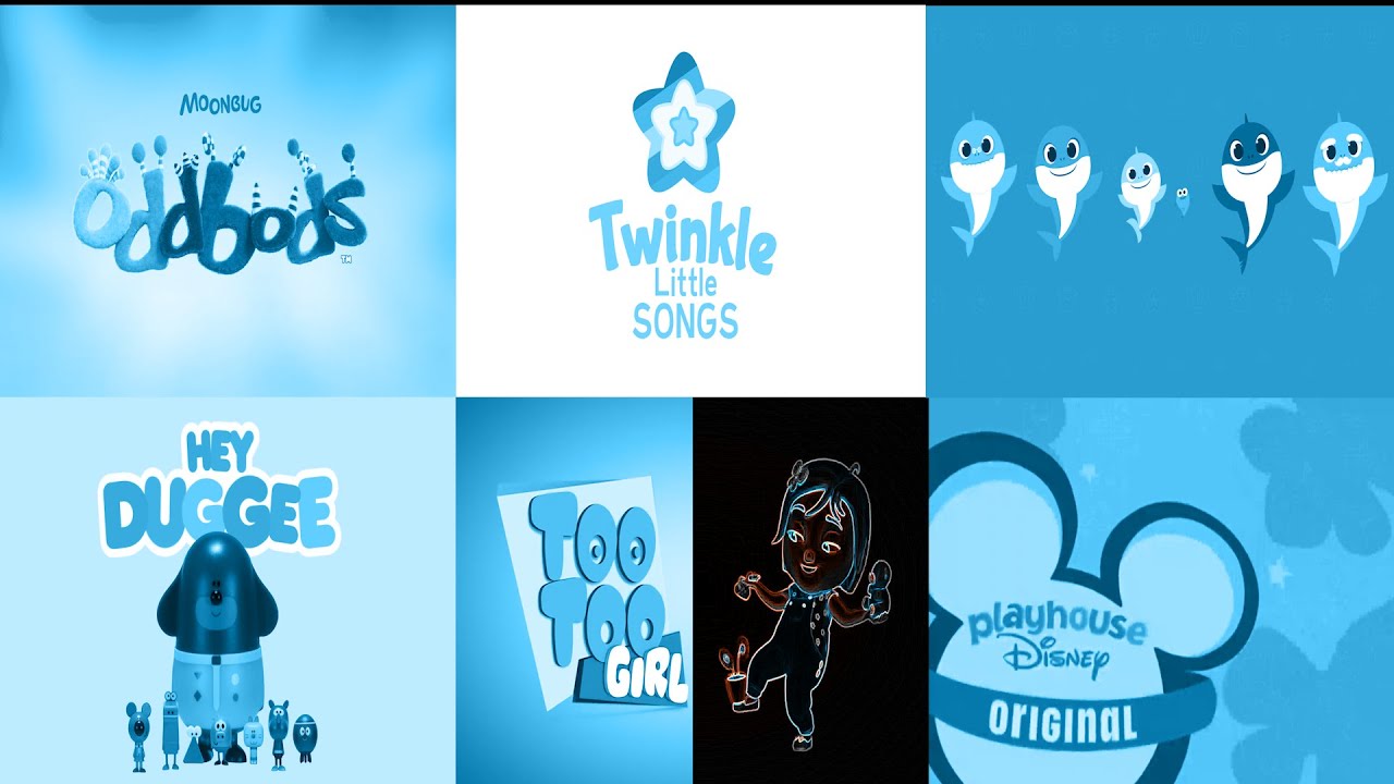 (grand compilation)Logo Effects | Baby Shark Subscribe, Oddbods, Too Too Girl, Twinkle Little Songs