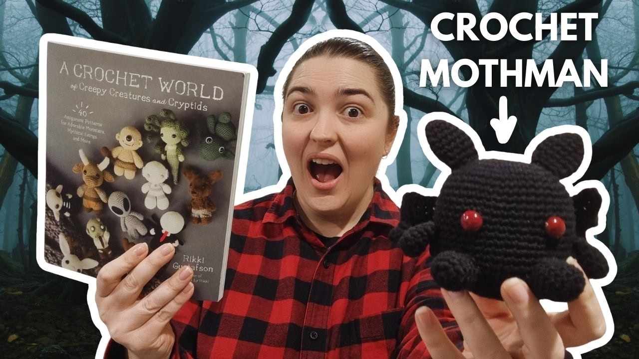 A Crochet World of Creepy Creatures & Cryptids👻Crochet Book Review 🧶 Halloween Amigurumi