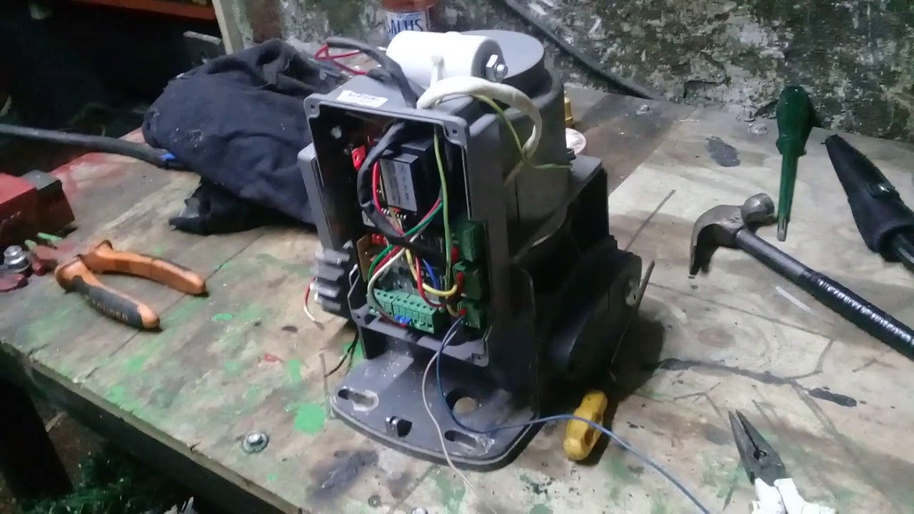 Reparación de motor de portón eléctrico parte 4