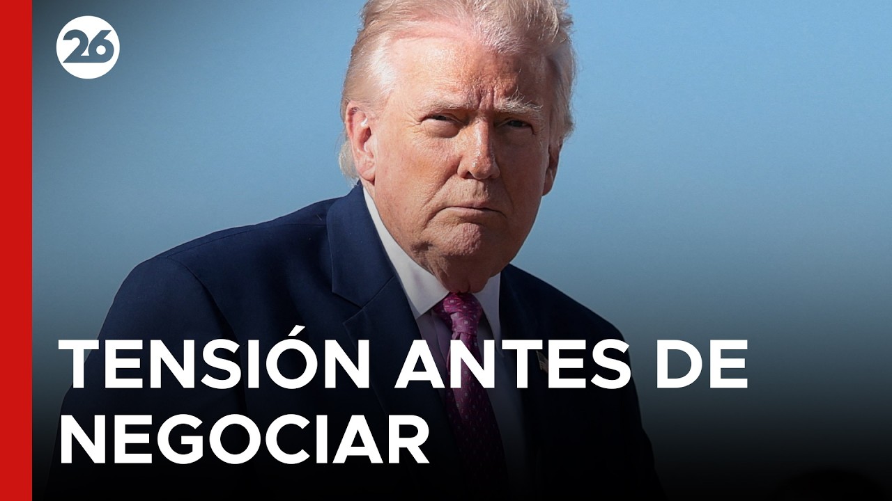 🚨 AMENAZA A IR&Aacute;N | Trump: &ldquo;Estamos cargando los barcos con la mejor munici&oacute;n&rdquo;