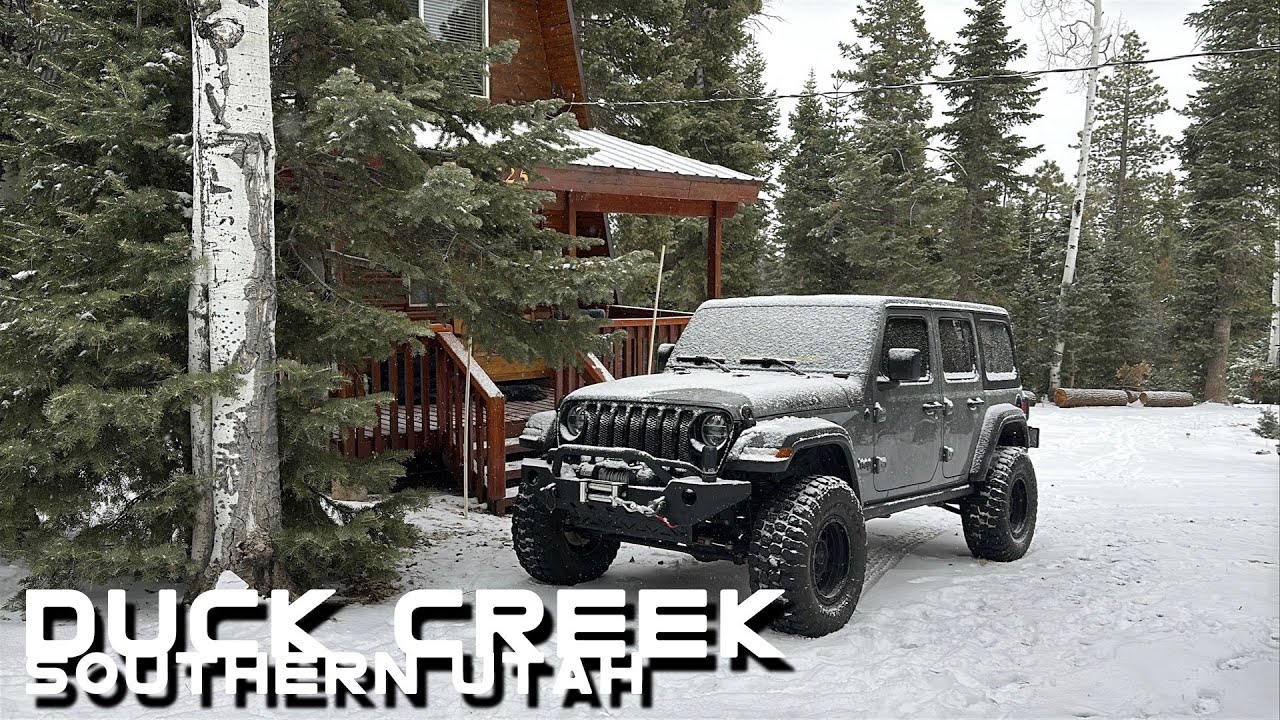 Family Trip to Duck Creek Utah! FUN IN THE SNOW!!!