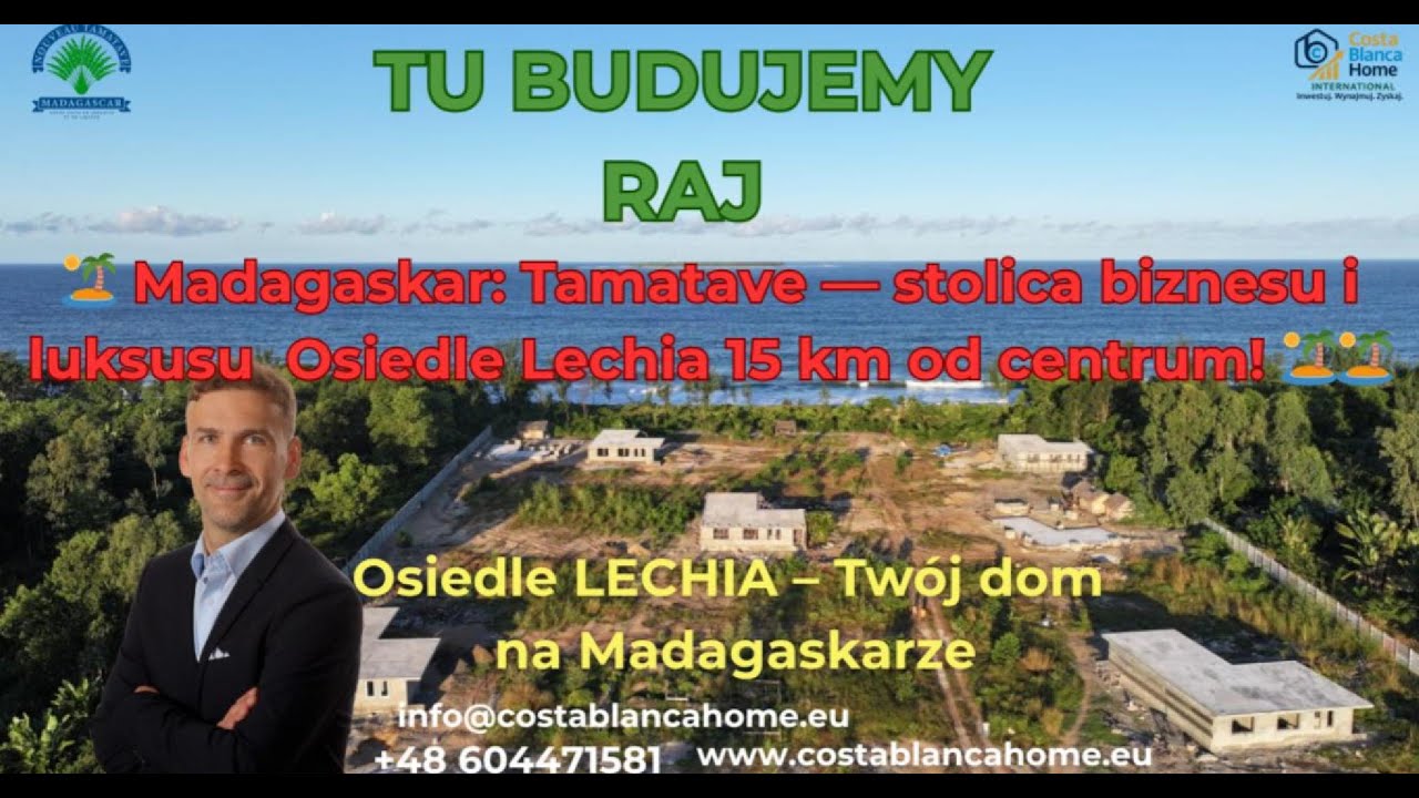Madagaskar: Tamatave — stolica biznesu i luksusu | Osiedle Lechia 15 km od centrum! 🏝️ #madagascar