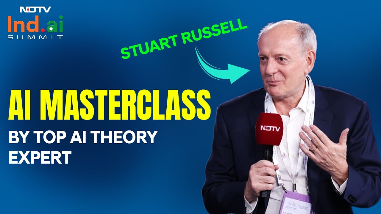 Stuart Russell Interview | 'Don't Want AI To Convince My Children To Die By Suicide': Stuart Russell