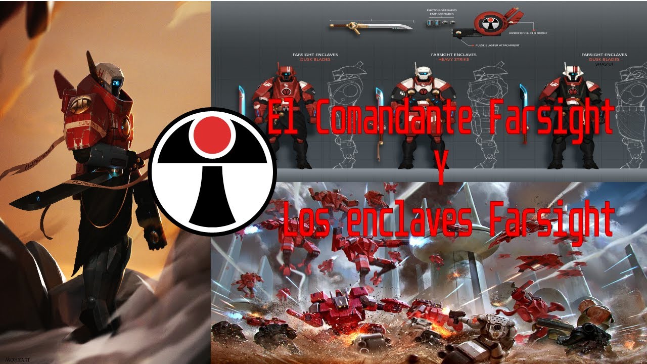 Warhammer40k. Facciones: Los enclaves Farsight y el comandante Farsight