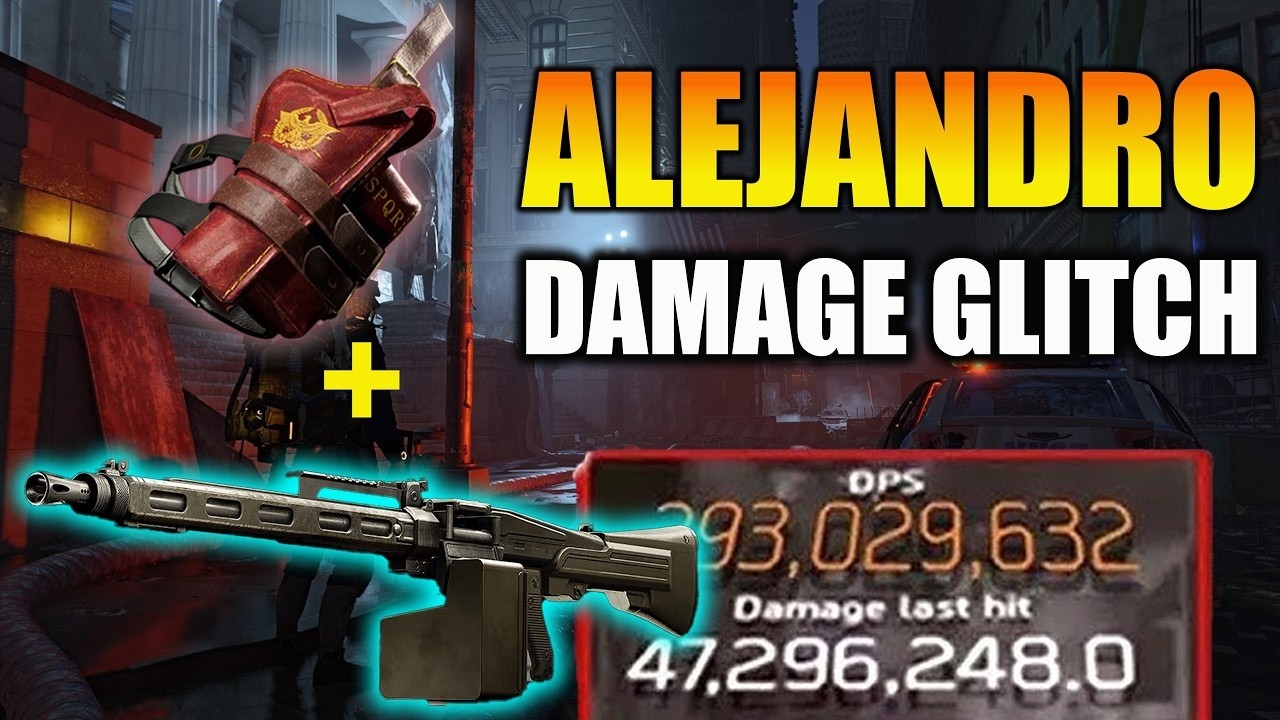 NEW ALEJANDRO DAMAGE GLITCH! CENTURIONS SCABBARD HOLSTER EXPLOIT | The Division 2 INTO THE DARK