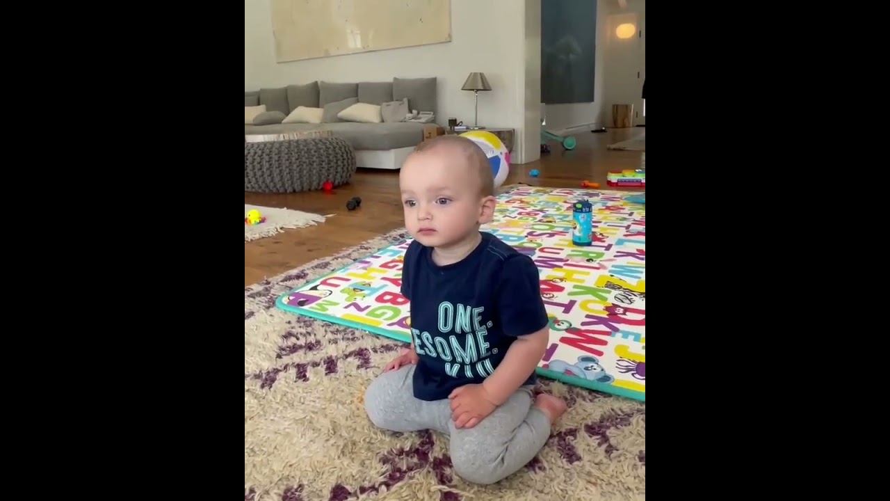 Logic teaches his Son Yoga 🧘&zwj;♂️ #RattPack