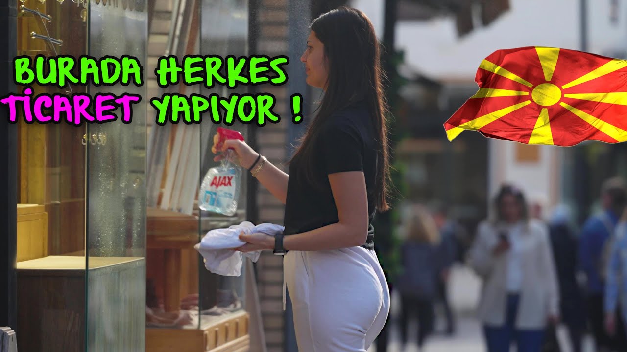 ÜSKÜP MAKEDONYA NASIL BİR YER ? - ZAMANIN GERİSİNDEN GELEN UCUZ BALKAN ÜLKESİ BELGESEL