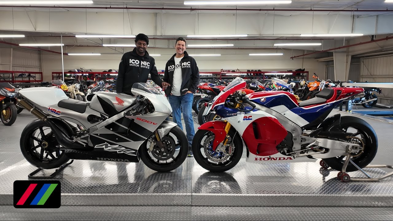 От GP до MotoGP — два десятилетия совершенства в гонках HRC: Honda NSR500V и RC213V-S