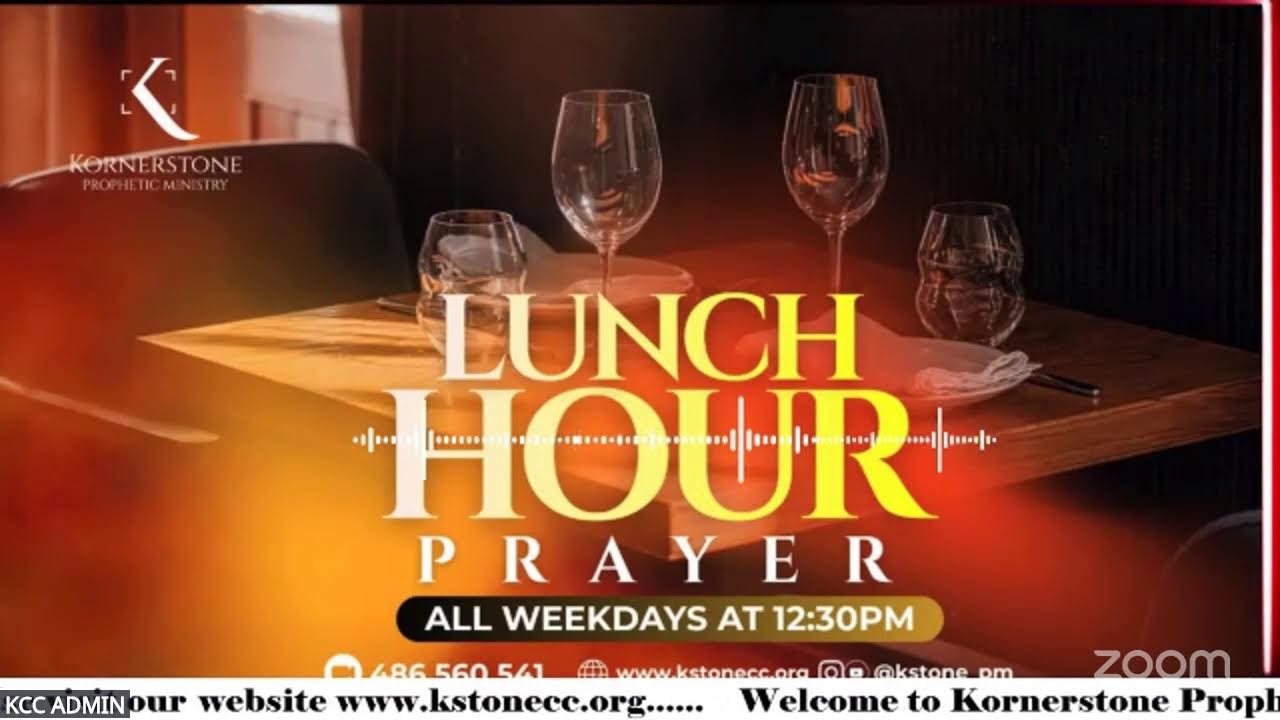Lunch Hour Prayer || 19th Of March 2026