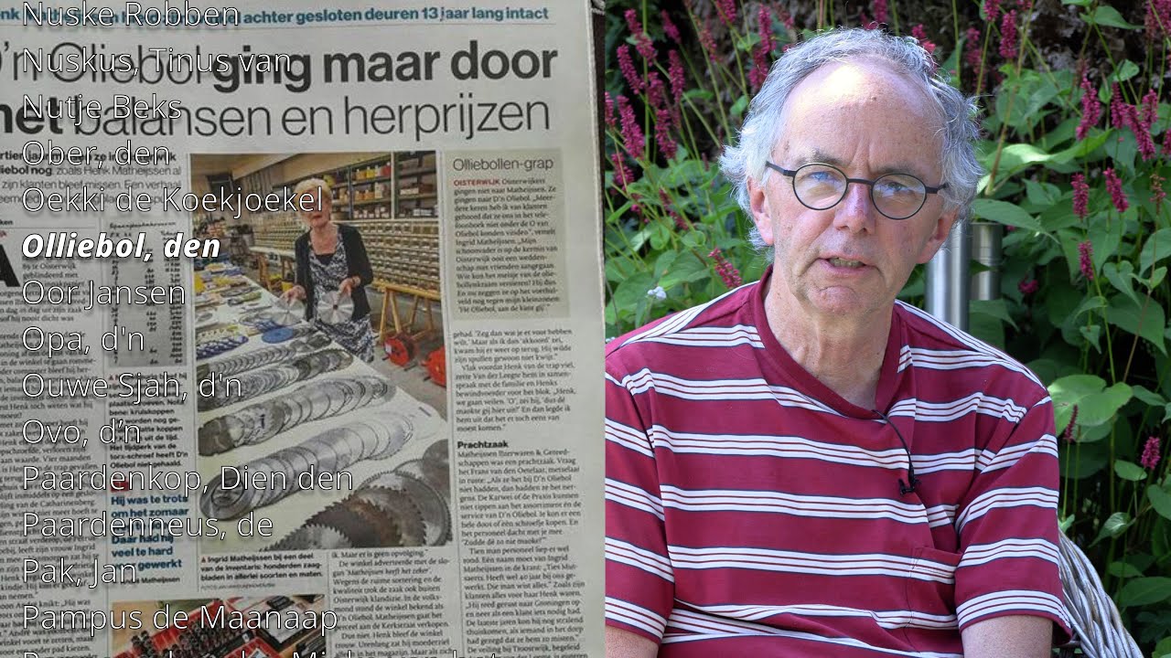 promo Open Monumentendag dialect en bijnamen in Oisterwijk 2024
