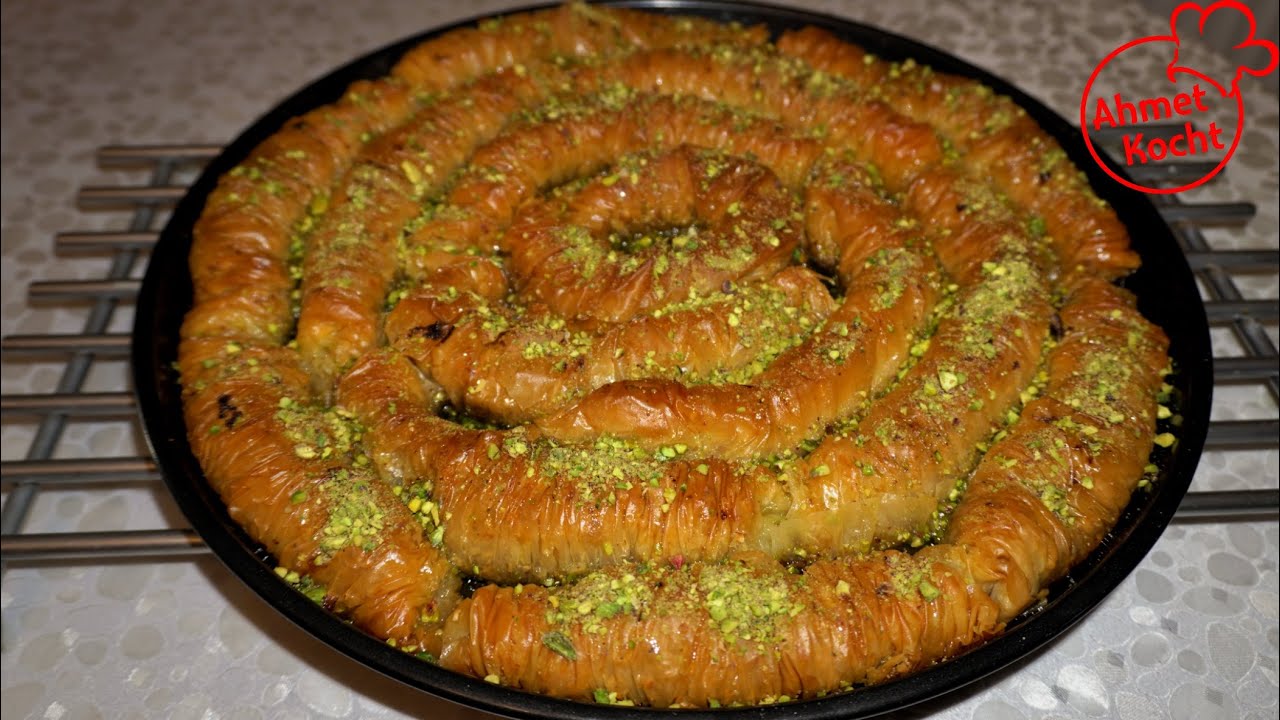 Gerollte Baklava | Ahmet Kocht | türkisch backen | Folge 405
