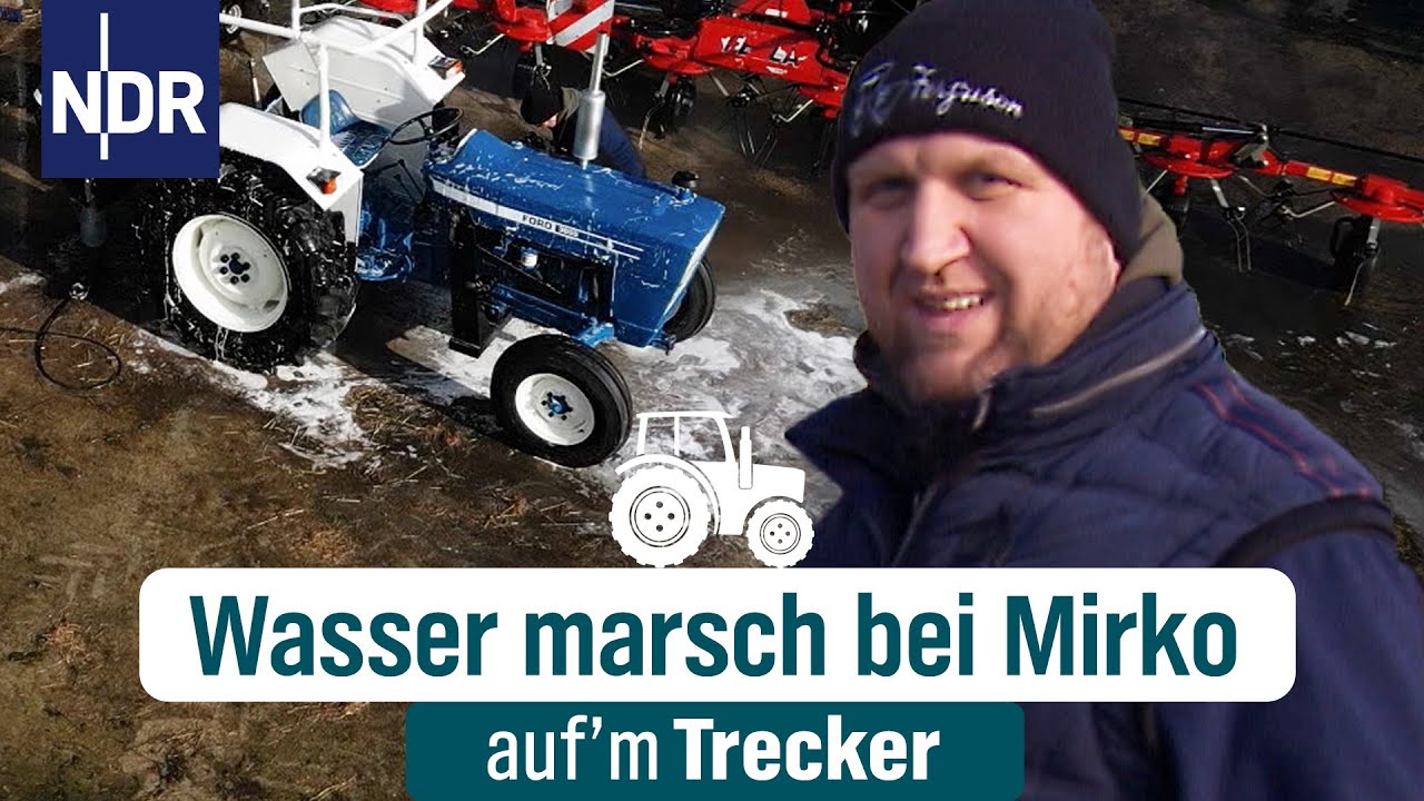 Dreckige Trecker - nicht mit Mirko: alles muss sauber sein! | Auf&lsquo;m Trecker Folge 25 | NDR